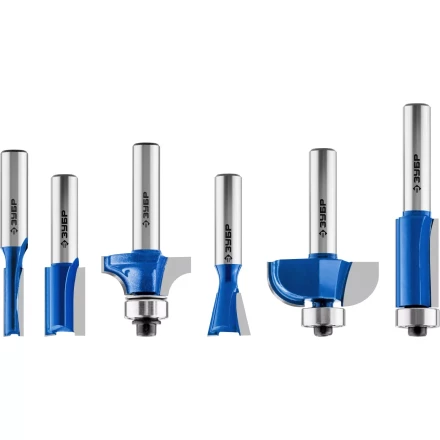 ЗУБР 6 шт, набор профильных фрез по дереву, Профессионал (28795-H6) купить в Челябинске