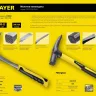 Молоток-кирочка КАМЕНЩИКА STRIKE 600г цельнометаллический, STAYER Professional 20165 20165 купить в Челябинске