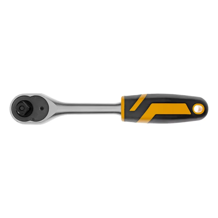 Ключ-трещотка 1/2" Denzel 14033, 90 зубьев, с быстрым сбросом, CrV купить в Челябинске