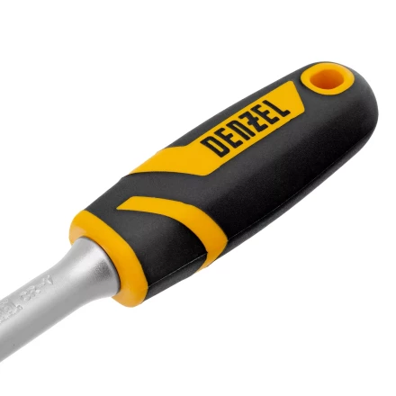 Ключ-трещотка 1/2&quot; Denzel 14033, 90 зубьев, с быстрым сбросом, CrV купить в Челябинске