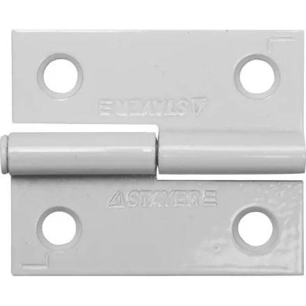 Петля дверная STAYER &quot;MASTER&quot; разъемная, цвет белый, левая, 50мм 37613-50-2L купить в Челябинске