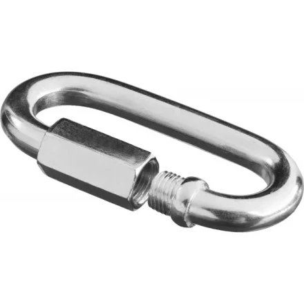 Карабин ЗУБР винтовой с муфтой, оцинкованный, 8мм, 1 шт 4-304536-08 купить в Челябинске