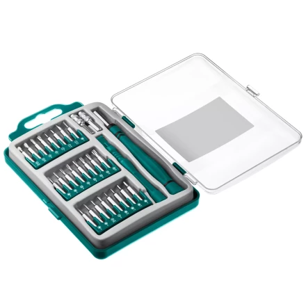 Набор Precision-28: для точных работ и всех видов мобильных устройств, двухкомпонентная рукоятка, Сr-V 25677 купить в Челябинске