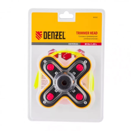 Головка триммерная универсальная гайка М10 х 1,25 левая Denzel 96362 купить в Челябинске