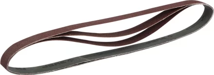 Лента ЗУБР &quot;МАСТЕР&quot; шлифовальная универсальная бесконечная для ЗШС-330, основа-х/б ткань, 25х762мм, Р80, 3шт 35547-080 купить в Челябинске