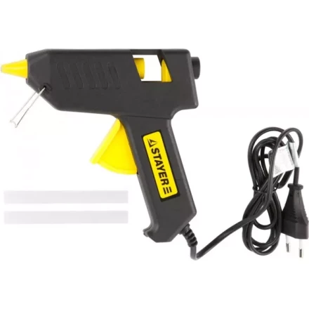 Пистолет STAYER &quot;PROFI&quot; клеевой (термоклеящий), электрический, 40Вт/220В, 11мм 0680-11_z01 купить в Челябинске