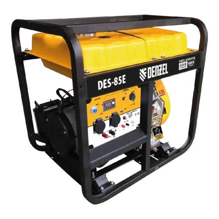 Генератор дизельный DES-85E 8.5 кВт 230 В 16 л электростартер Denzel 94415 купить в Челябинске