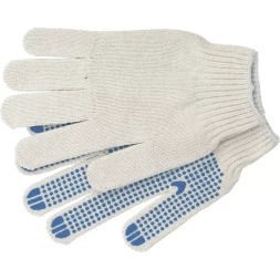 Перчатки хб ПВХ Точка 43г 10кл 10пар 67792