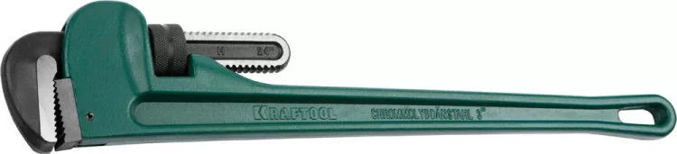 Ключ KRAFTOOL трубный, разводной, быстрозажимной, тип "RIGIT", Cr-Mo губки, высокотехнологичный Al корпус, цельнокованный, 3"/600мм 2728-60_z01 купить в Челябинске