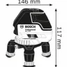 Нивелир лазерный GLL 3-50 BOSCH купить в Челябинске