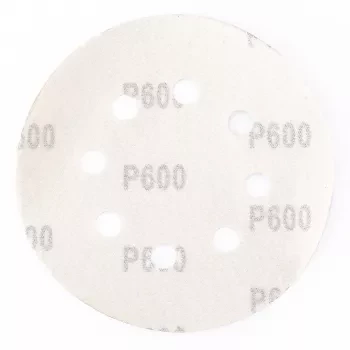 Круг абразивный на ворсовой подложке под липучку перфорированный P 320 125 мм 5 штук MATRIX 73813 купить в Челябинске