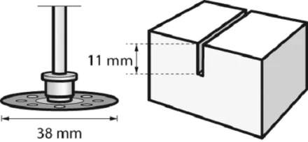 Диск алмазный отрезной SPEED CLIC SC545 38 мм Dremel купить в Челябинске
