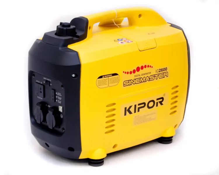 Цифровой бензиновый генератор инверторный KIPOR IG2600 купить в Челябинске