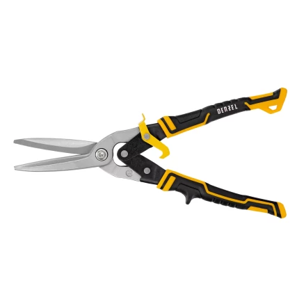 Ножницы по металлу, 315 мм Denzel 78373, прямой проходной рез, сталь-CrMo, трехкомпонентные рукоятки купить в Челябинске