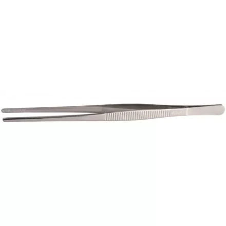 Пинцет ЗУБР д/электроники и точной механики, нерж. сталь, антимагнит, прямой, закругленные губки, 250мм 22211-1-250 купить в Челябинске