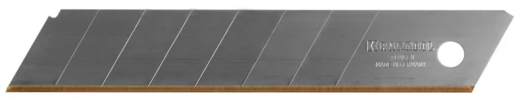 Лезвие "SOLINGEN" сменное, KRAFTOOL 09605-TIN-18-S5, сегментиров, нитрид титана, многоуровневая закалка, 8 сегментов, 18мм, 5шт 09605-TIN-18-S5_z01 купить в Челябинске