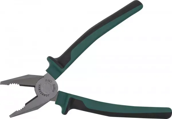 Пассатижи с двухкомпонентными рукоятками 8" P0818 Jonnesway 49397 купить в Челябинске