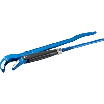 Ключ трубный рычажный ЗУБР &quot;ПРОФЕССИОНАЛ&quot;, изогнутые губки, цельнокованый, Сr-V, № 2,  1,5&quot; 27337-2_z01 купить в Челябинске