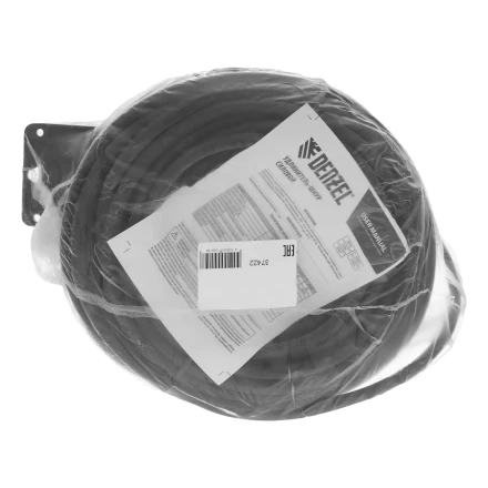 Удлинитель-шнур силовой Denzel Top Series, КГТТ, 20м, 3 розетки, 3 x 1,5 мм, 3 м 37422 купить в Челябинске