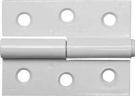 Петля дверная STAYER &quot;MASTER&quot; разъемная, цвет белый, левая, 65мм 37613-65-2L купить в Челябинске