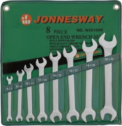 Набор ключей рожковых 6-22мм 8предметов Jonnesway W25108S 47336