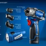 ЗУБР КОМБИ #4, набор: модульная дрель-шуруповерт + LED фонарь, BRUSHLESS, 12 В, 45 Н·м, 2 АКБ тип Т7 (2 А·ч), кейс, Профессионал (DB-125-22F) купить в Челябинске