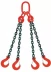 Строп цепной четырехветвевой 4СЦ 17 т L=1.5 м 8 кл с ОВ 17.0т купить в Челябинске