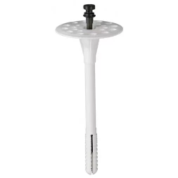 Дюбель ЗУБР для изоляционных материалов полипропиленовый, нейлоновый стержень, 10 x 140 мм, 250 шт 4-301505-10-140