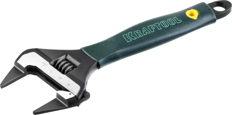 Ключ разводной SlimWide-S, 200 / 38 мм, KRAFTOOL 27263-20 купить в Челябинске