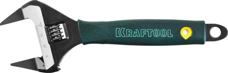 Ключ разводной SlimWide-S, 200 / 38 мм, KRAFTOOL 27263-20 купить в Челябинске