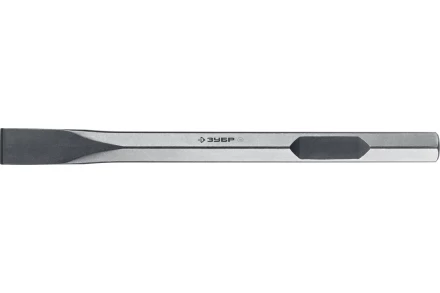 ЗУБР БУРАН, 35 х 400 мм, HEX 28, плоское зубило (29372-35-400) купить в Челябинске