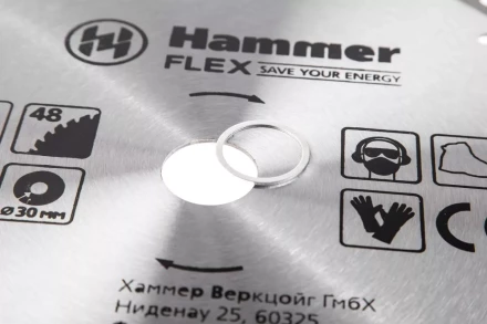 Диск пильный твердосплавный HAMMER Ф305х30мм 48зуб. купить в Челябинске