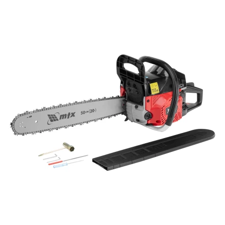 Пила цепная бензиновая MS-5820, шина 50 см, 58см3, 3,6 л.с., шаг 0,325, паз 1,5 мм, 76 зв// MTX 95213 купить в Челябинске