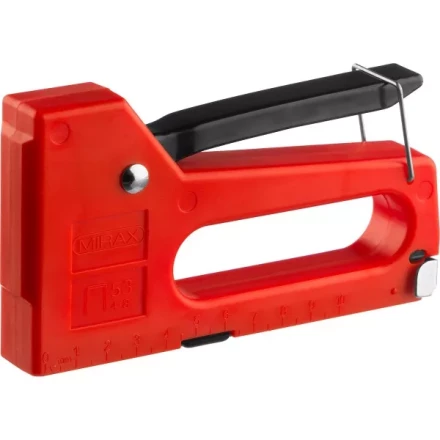 Степлер, пластиковый корпус для тонкой скобы тип 53 (4-8 мм), MIRAX 3142 купить в Челябинске