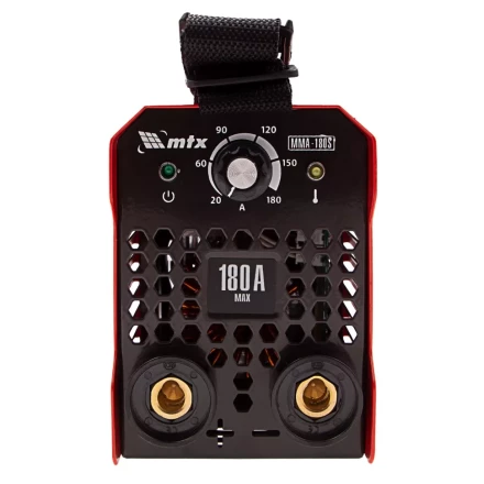 Инверторный аппарат дуговой сварки MTX 94390 MMA-180S, 180 А, ПВ60%, диаметр электрода 1,6-4 мм купить в Челябинске