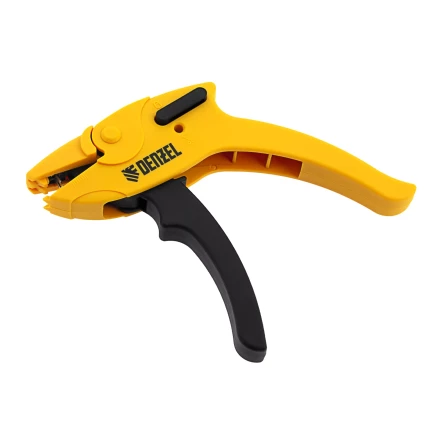 Щипцы для зачистки электропроводов, сечением 0,2-6 мм2, функция обрезания проводов Denzel 17741 купить в Челябинске