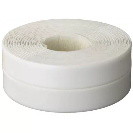 Лента бордюрная для ванн и раковин, STAYER Profi 12341-20-20, самоклеящаяся, профиль L, цвет белый, 20 х 20мм х 3,35м 12341-20-20 купить в Челябинске