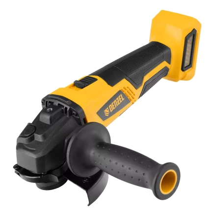 Машина углошлифовальная аккумуляторная бесщет. Denzel BLG-IB-18-125-0, Li-ion, 18 В 27004 купить в Челябинске