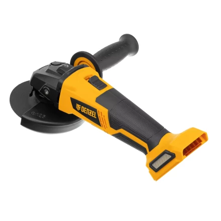 Машина углошлифовальная аккумуляторная бесщет. Denzel BLG-IB-18-125-0, Li-ion, 18 В 27004 купить в Челябинске