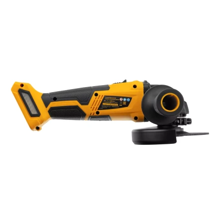 Машина углошлифовальная аккумуляторная бесщет. Denzel BLG-IB-18-125-0, Li-ion, 18 В 27004 купить в Челябинске