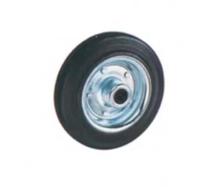 Колесо литая резина C 80 200 мм без втулки, чашек и болта (N) 1024199 купить в Челябинске