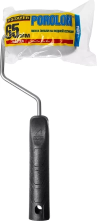 Валик &quot;ПОРОЛОН&quot; малярный в сборе, бюгель 6мм, 44x90мм, STAYER Master 0360-09_z01 купить в Челябинске