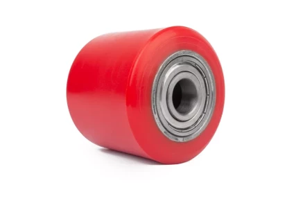 Колесо полиуретан 80х70 мм с подшипником для тележек и платформ BF/DF-III/RHP/AC/DF/CW2/PWH/CRA/CRO 1000917 купить в Челябинске