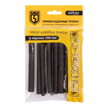 Набор термоусадочных трубок КВТ Гермокомплект 6/2 (73658) купить в Челябинске