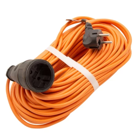 Удлинитель-шнур силовой 30 м 16А тип УХ16 ПВС 1 розетка без заземления Сибртех 95823 купить в Челябинске