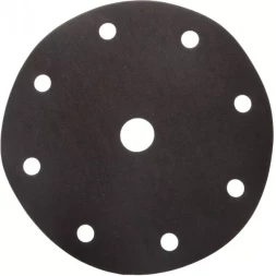 Круг шлифовальный URAGAN "Универсальный водостойкий с покрытием стеарата цинка" на липучке, 9 отв., P320, 150мм, 5шт 907-44114-320-05