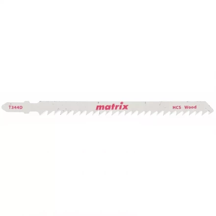 Полотна для электролобзика  по дереву 3 штук T344D 110 x 4 мм HCS MATRIX 78221 купить в Челябинске