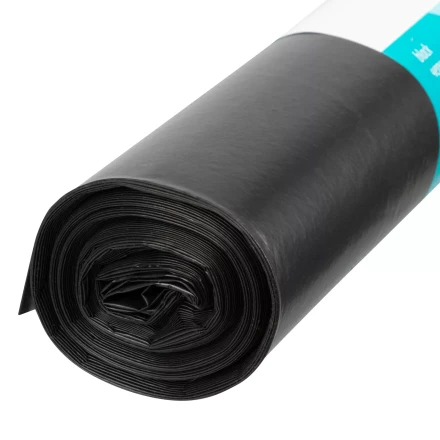 Пакеты для мусора Palisad 240 л x 10 шт., ПВД особопрочные черные, длинный ролик, Home 927305 купить в Челябинске