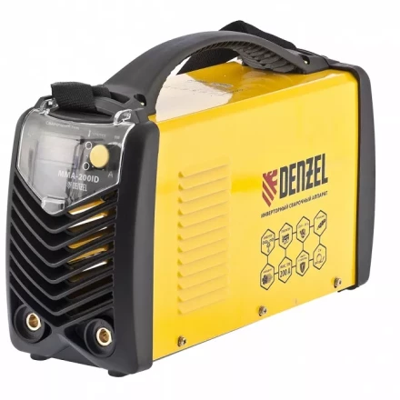 Аппарат инверторно дуговой сварки DENZEL ММА-180ID 94346 купить в Челябинске