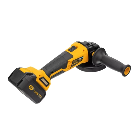 Машина углошлифовальная аккумуляторная бесщет. Denzel BLG-IB-18-125-4 27005, Li-ion, 18 В купить в Челябинске